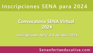 El SENA abre inscripciones para la primera convocatoria de formación virtual de 2024