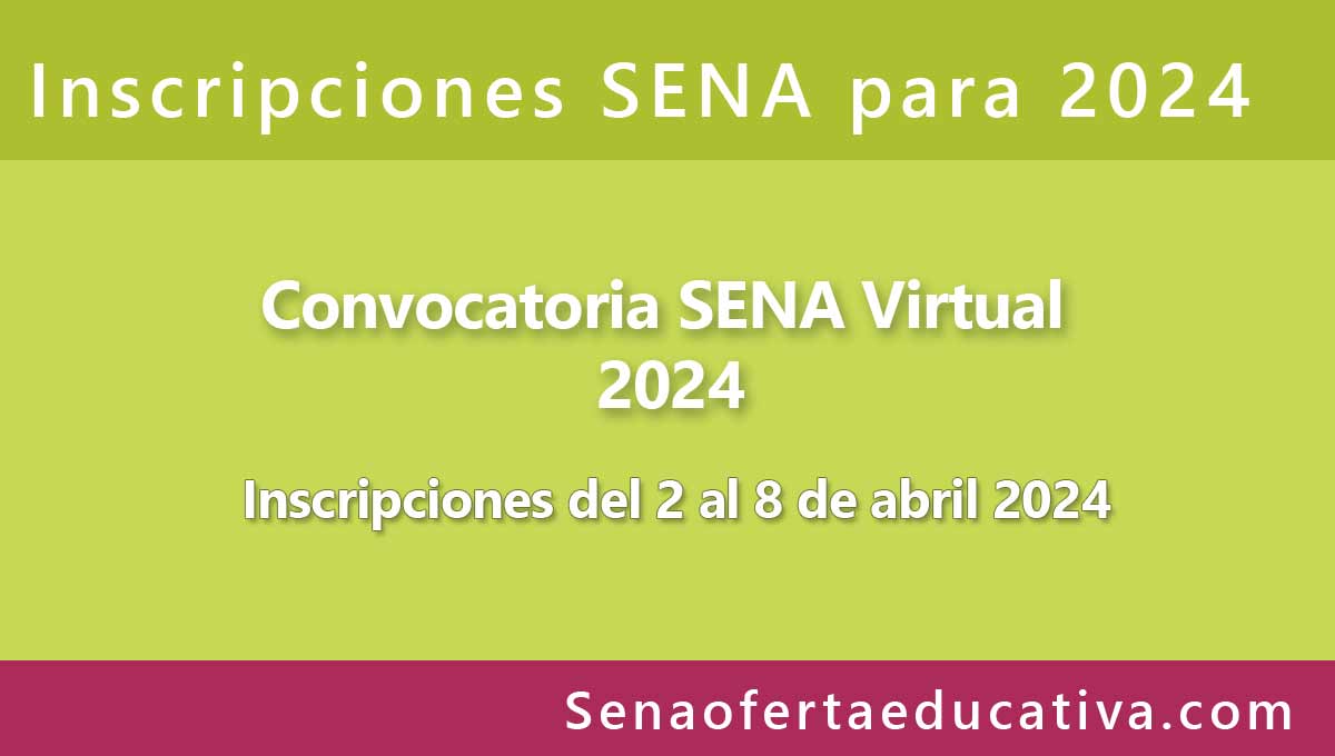 El SENA abre inscripciones para la primera convocatoria de formación virtual de 2024