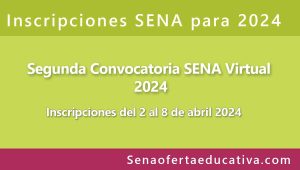 El SENA abre inscripciones para la segunda convocatoria de formación virtual de 2024