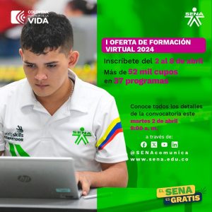 Primera oferta de formación virtual 2024 SENA
