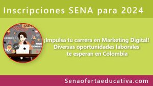 Impulsa tu carrera en Marketing Digital Diversas oportunidades laborales te esperan en Colombia