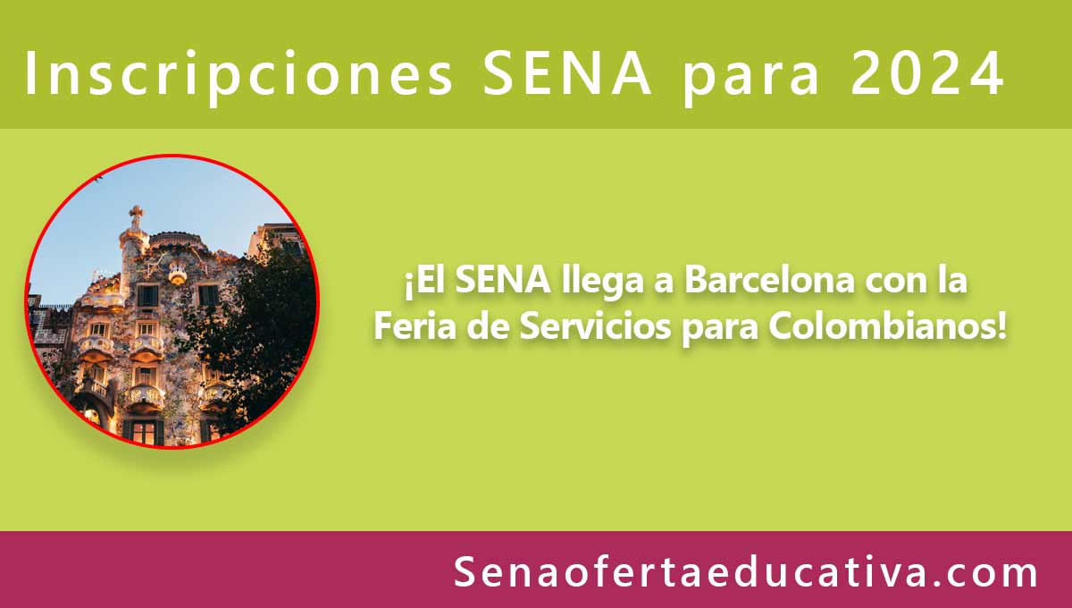 El SENA llega a Barcelona con la Feria de Servicios para Colombianos