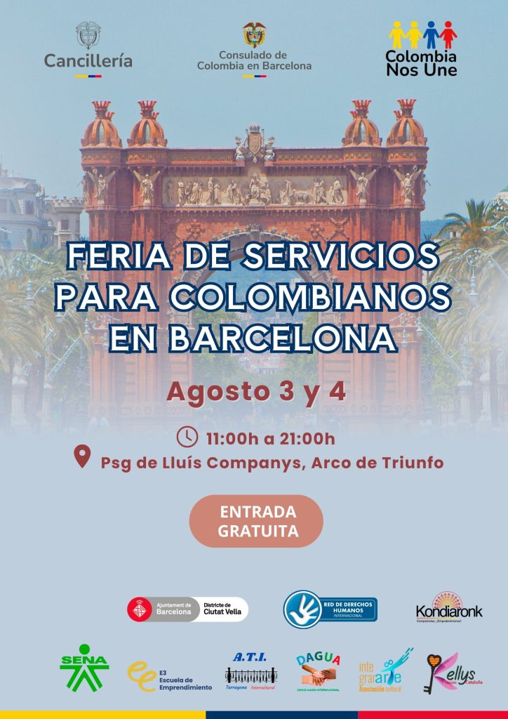 Feria de Servicios del SENA para colombianos que vivan en Barcelona