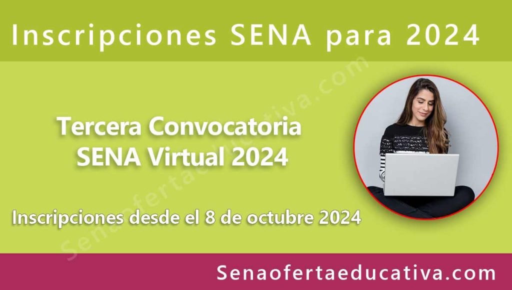 ¡Estudia desde casa con el SENA! Inscríbete a la III Convocatoria de ...