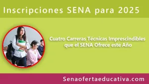 Cuatro Carreras Técnicas Imprescindibles que el SENA Ofrece este Año