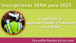 ¡Conviértete en Agente de Tránsito y Transporte con el SENA!