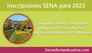 Trabaja en el Sector Agrícola en España