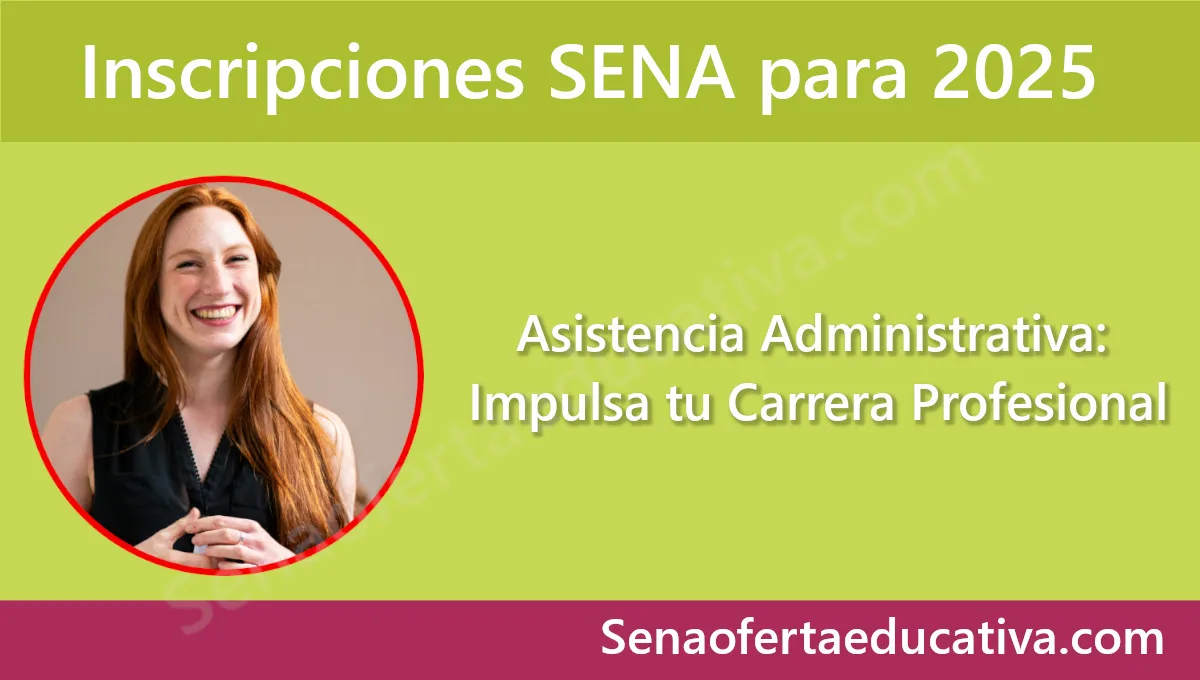 asistencia administrativa SENA