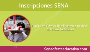 Auxiliar en Servicio de Alimentos y Bebidas Tu Futuro Profesional