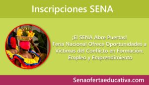 Feria nacional ofrece oportunidades a victimas del conflicto en formación, empleo y emprendimiento