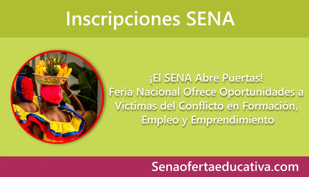 Feria nacional ofrece oportunidades a victimas del conflicto en formación, empleo y emprendimiento