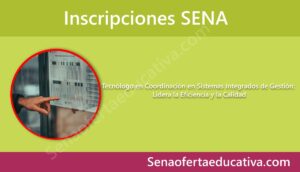 Tecnólogo en Coordinación en Sistemas Integrados de Gestión Lidera la Eficiencia y la Calidad