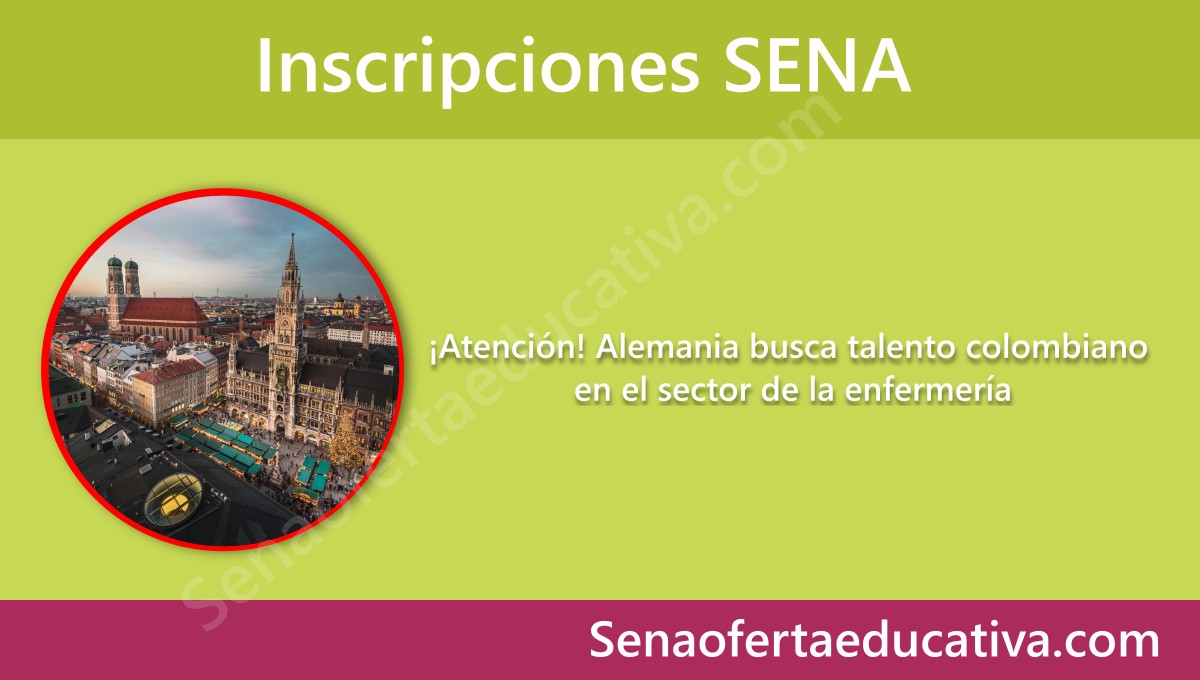 Atención Alemania busca talento colombiano en el sector de la enfermería