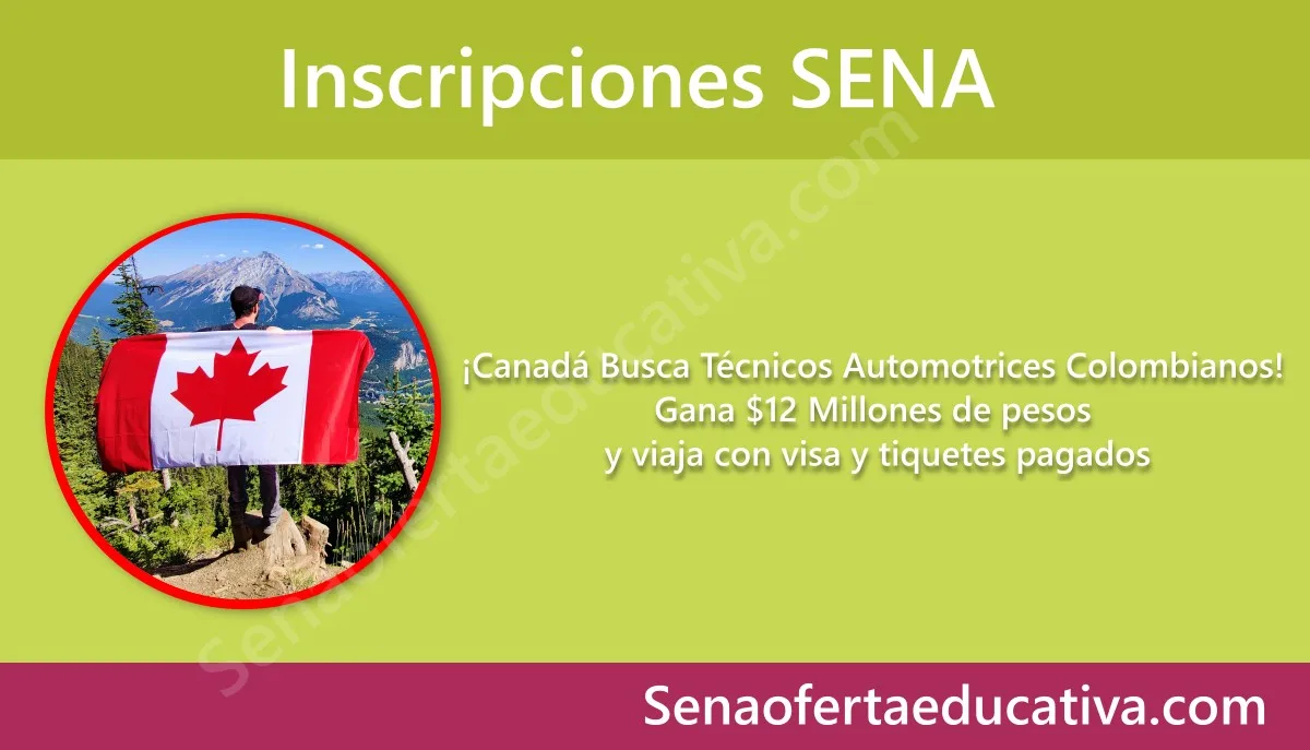 Canadá Busca Técnicos Automotrices Colombianos Gana 12 Millones de pesos y viaja con visa y tiquetes pagados