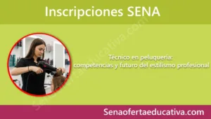 Técnico en peluquería competencias y futuro del estilismo profesional