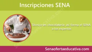 Técnico en chocolatería así forma el SENA a los expertos