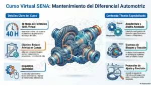 curso sena diferencial mecánica automotriz