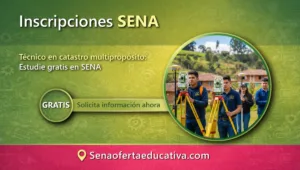 Técnico en catastro multipropósito Estudie gratis en SENA