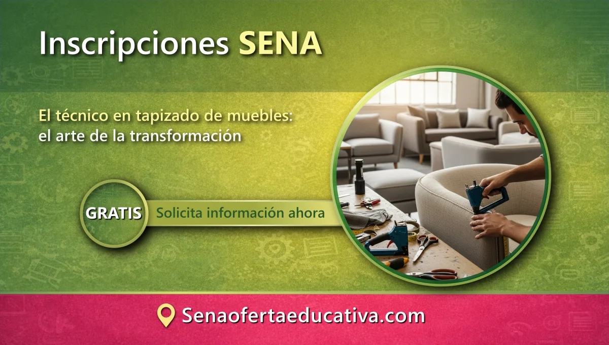 El técnico en tapizado de muebles el arte de la transformación