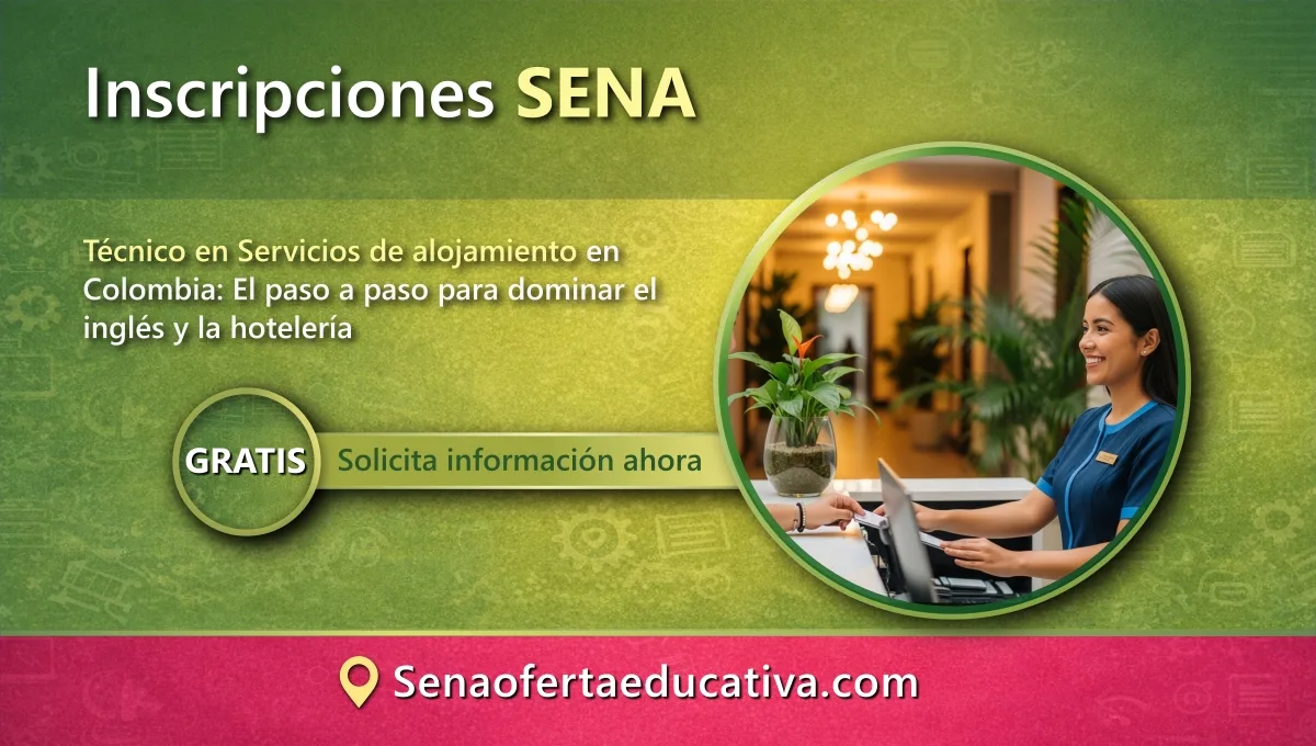 Técnico en Servicios de alojamiento en Colombia El paso a paso para dominar el inglés y la hotelería