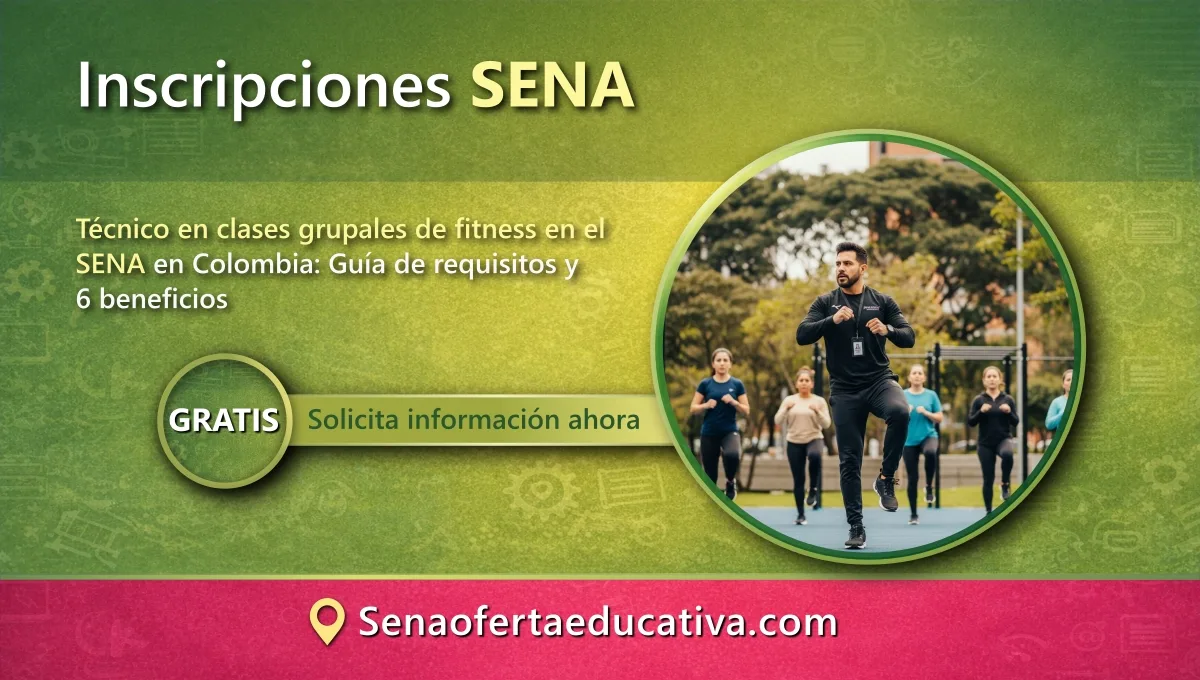 Técnico en clases grupales de fitness en el SENA en Colombia Guía de requisitos y 6 beneficios