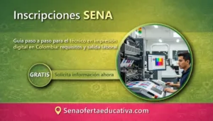 Guía paso a paso para el técnico en impresión digital en Colombia requisitos y salida laboral
