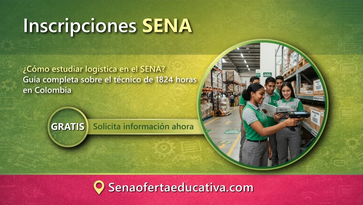 Cómo estudiar logística en el SENA Guía completa sobre el técnico de 1824 horas en Colombia