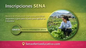 Técnico en Producción Agropecuaria SENA