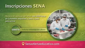Técnico en cárnicos del SENA con 2208 horas en Colombia requisitos y paso a paso para entrar